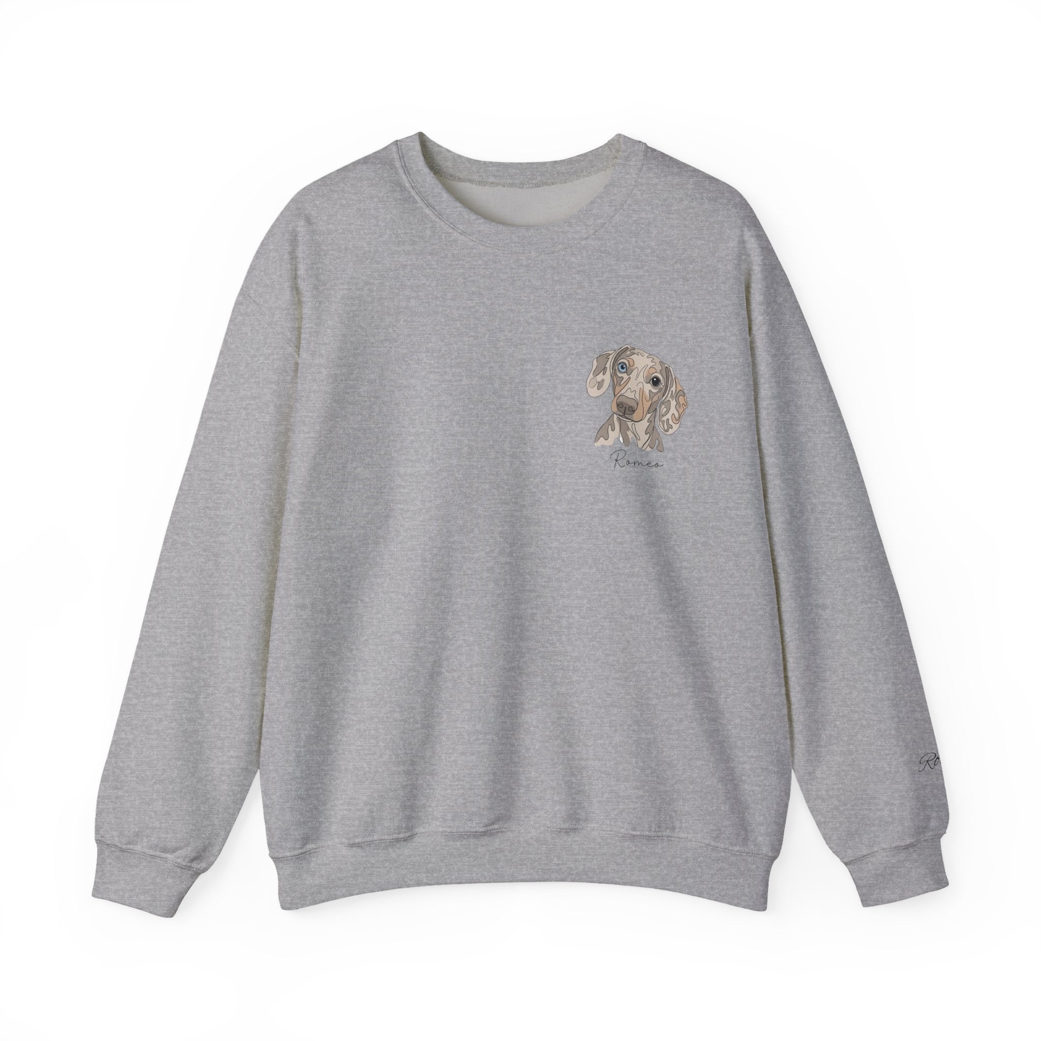Dachshund Portrait Crewneck Sweatshirt