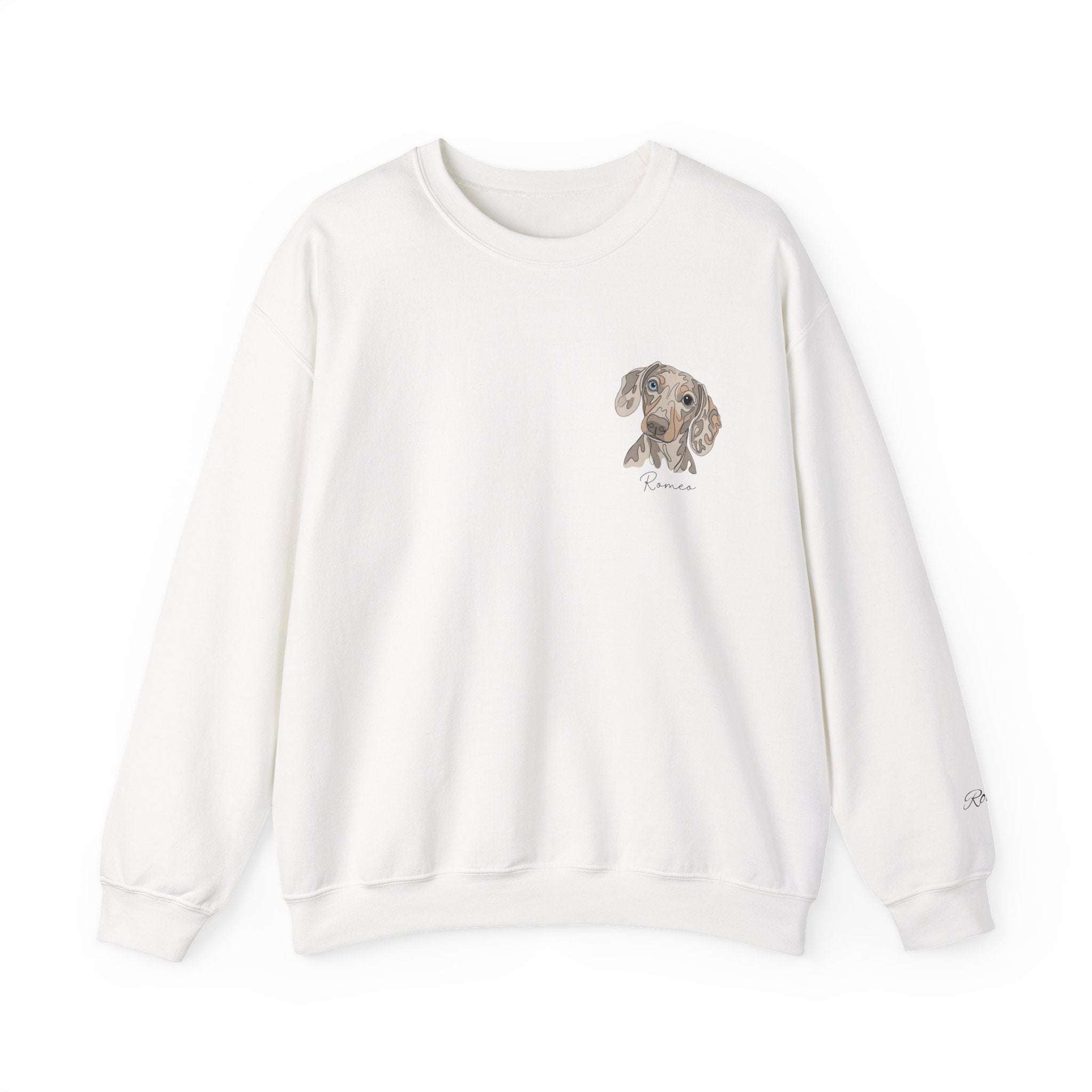 Dachshund Portrait Crewneck Sweatshirt