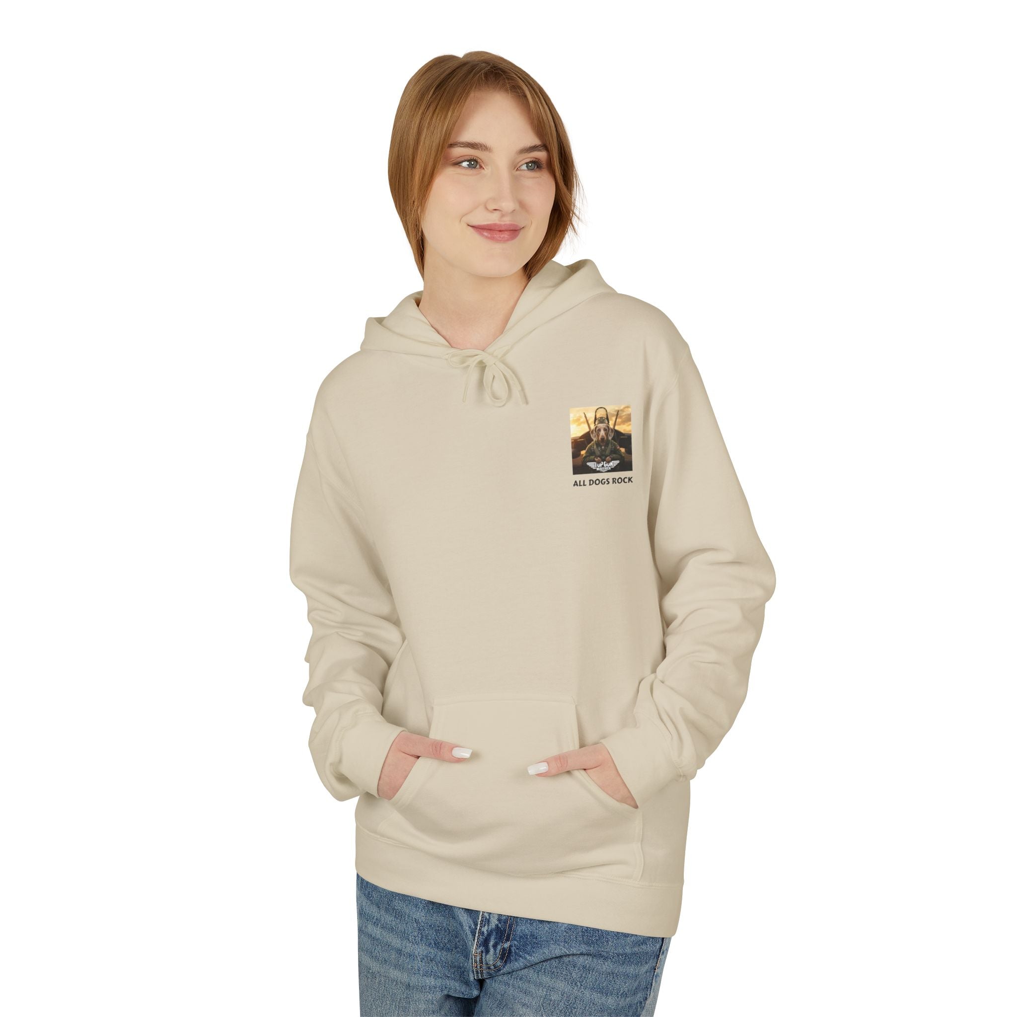 Top Gun Maverick 'Lieutenant Romeo' Hoodie - Dog Movie Poster Pullover
