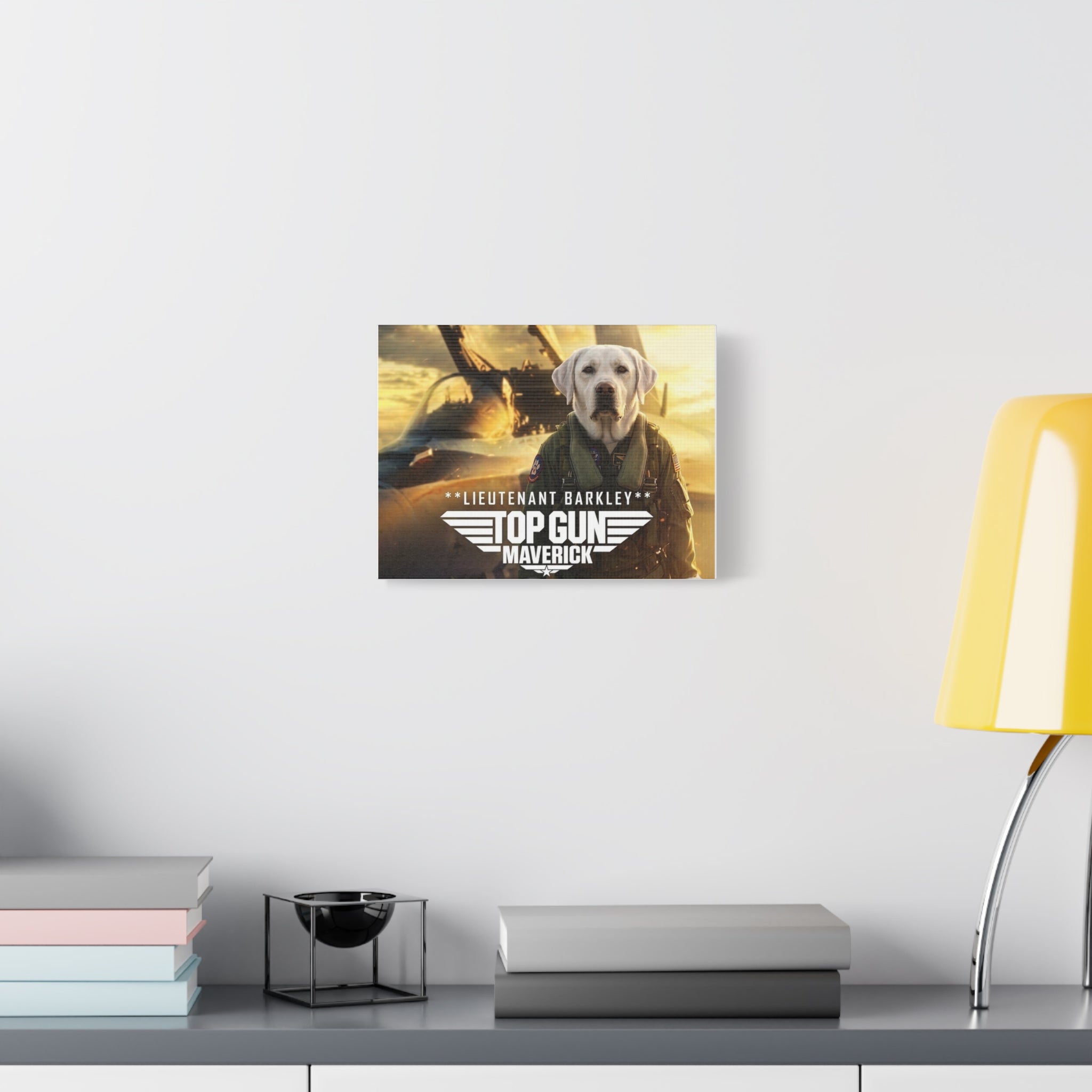 Top Gun Maverick 'Lieutenant Barkley' Canvas Wall Art