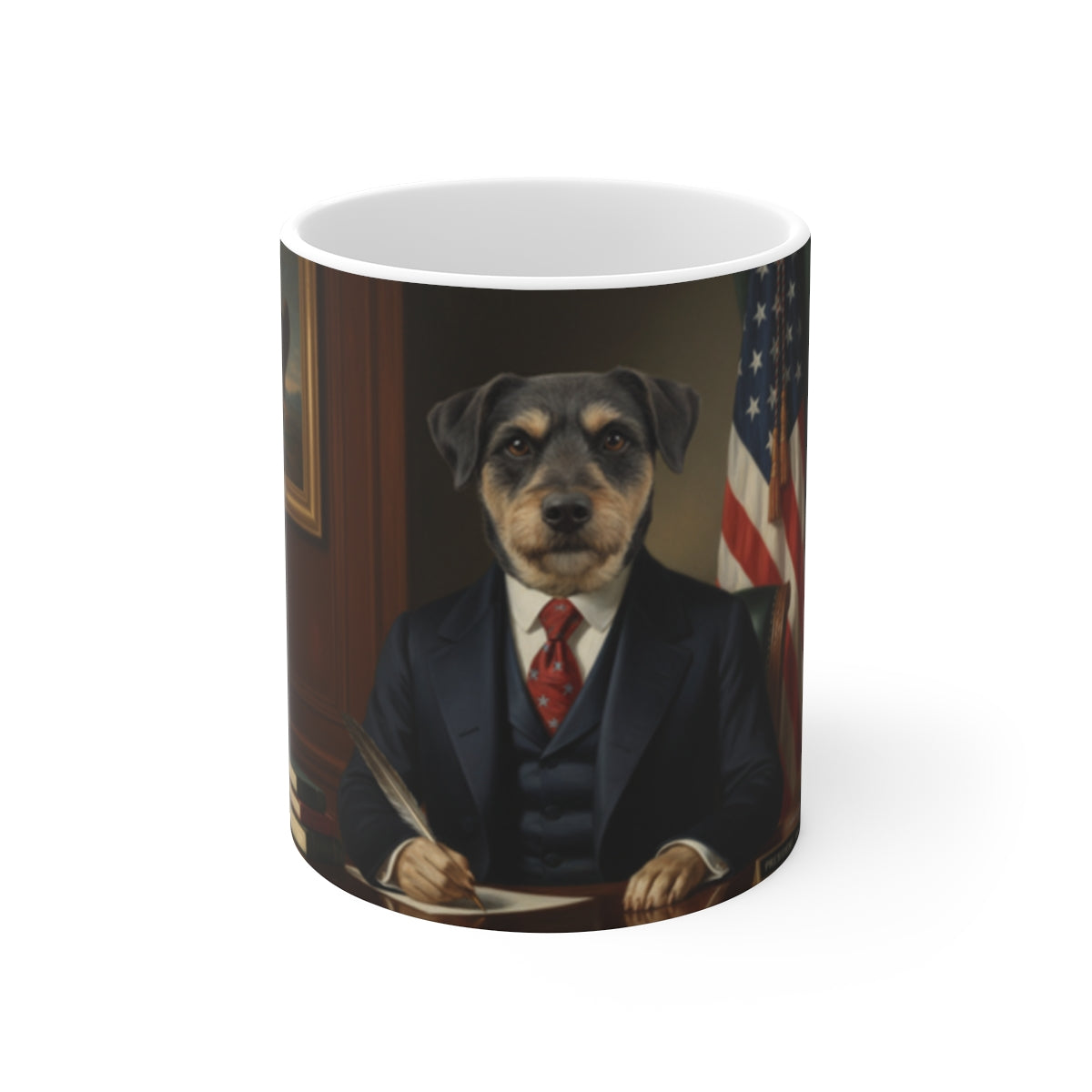 Custom Dog Portrait — Mug