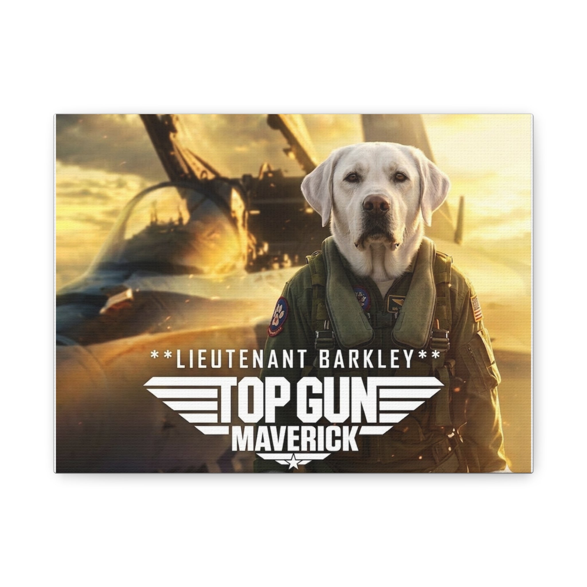 Top Gun Maverick 'Lieutenant Barkley' Canvas Wall Art