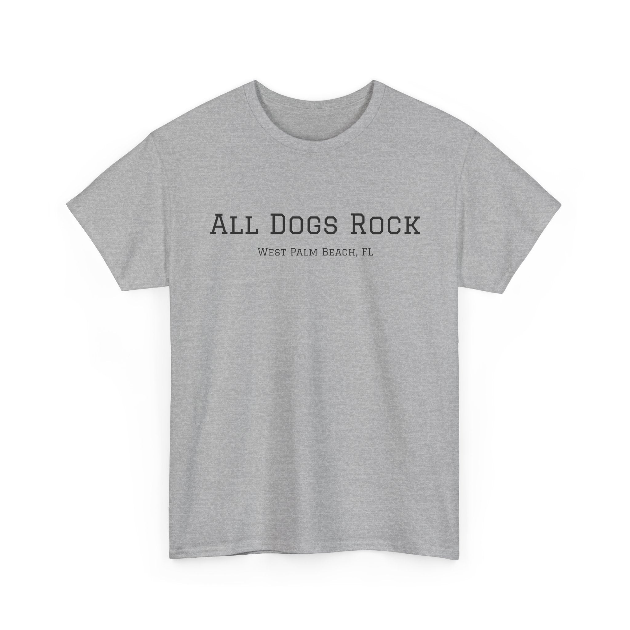 All Dogs Rock T-Shirt — Cute Dachshund Portrait Tee (Custom Name)