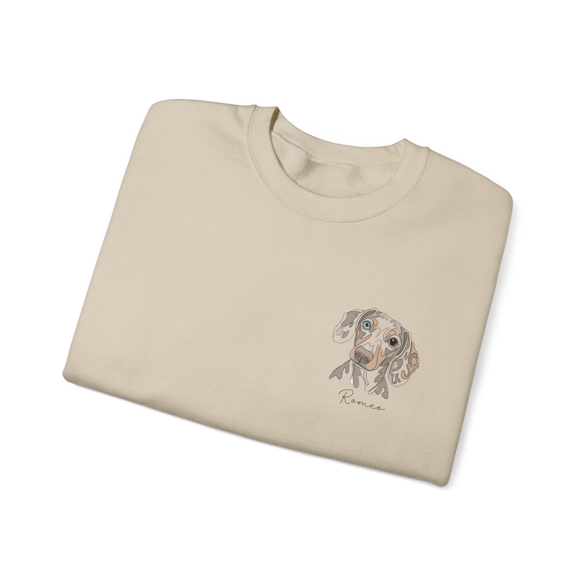 Dachshund Portrait Crewneck Sweatshirt