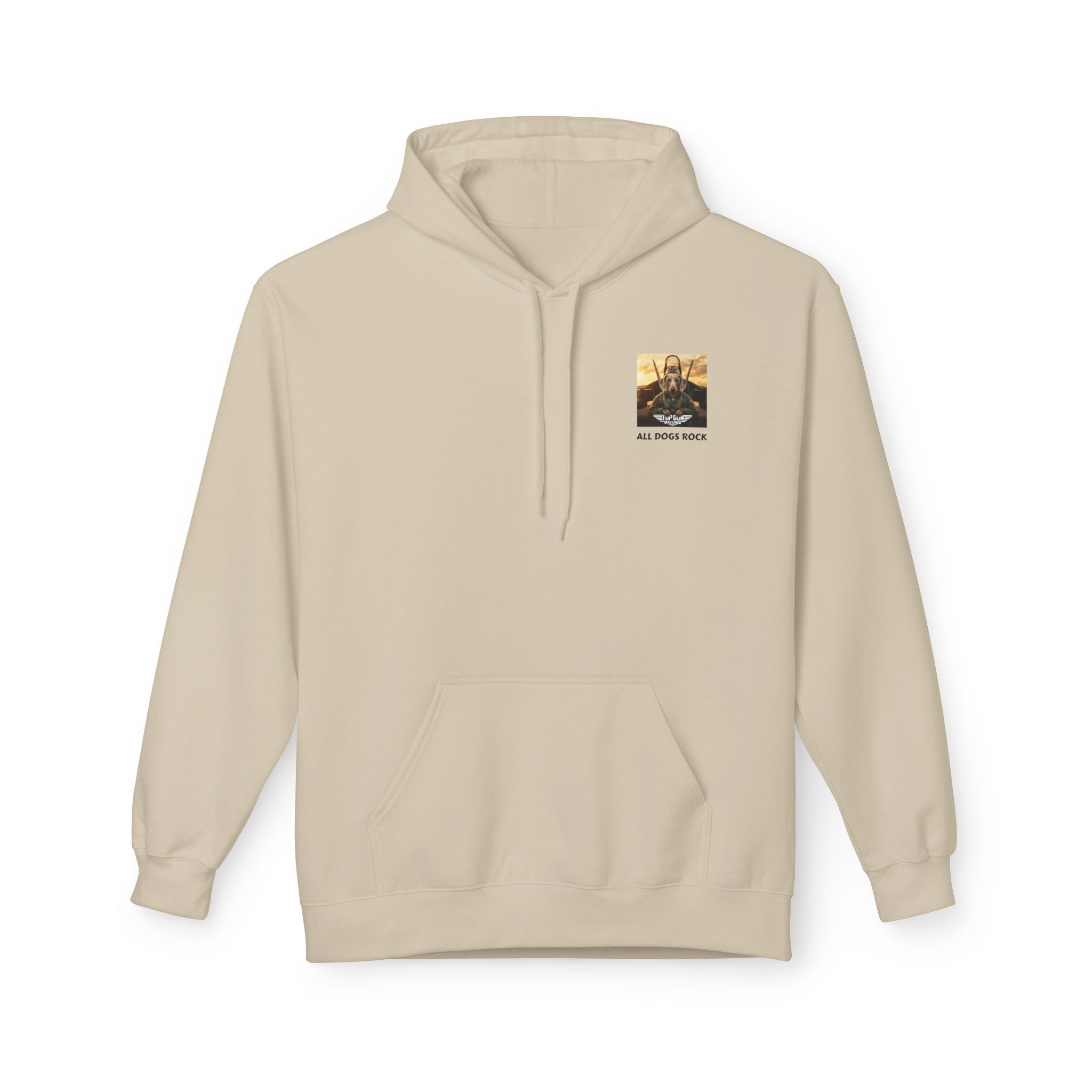 Top Gun Maverick 'Lieutenant Romeo' Hoodie - Dog Movie Poster Pullover