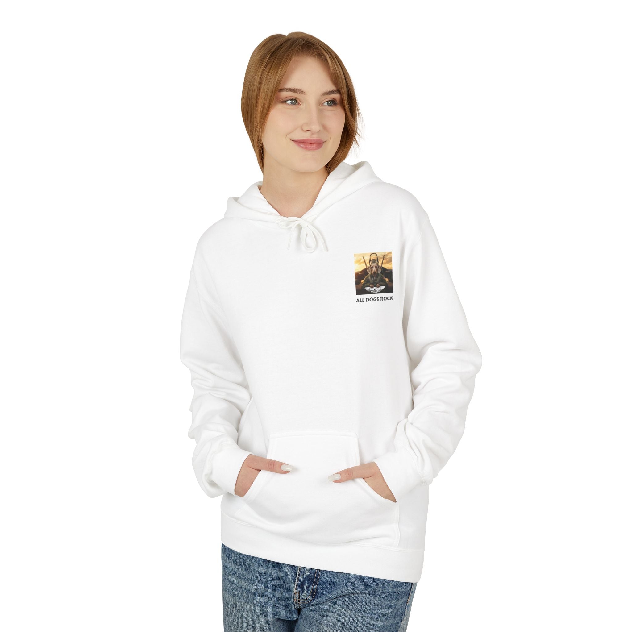Top Gun Maverick 'Lieutenant Romeo' Hoodie - Dog Movie Poster Pullover