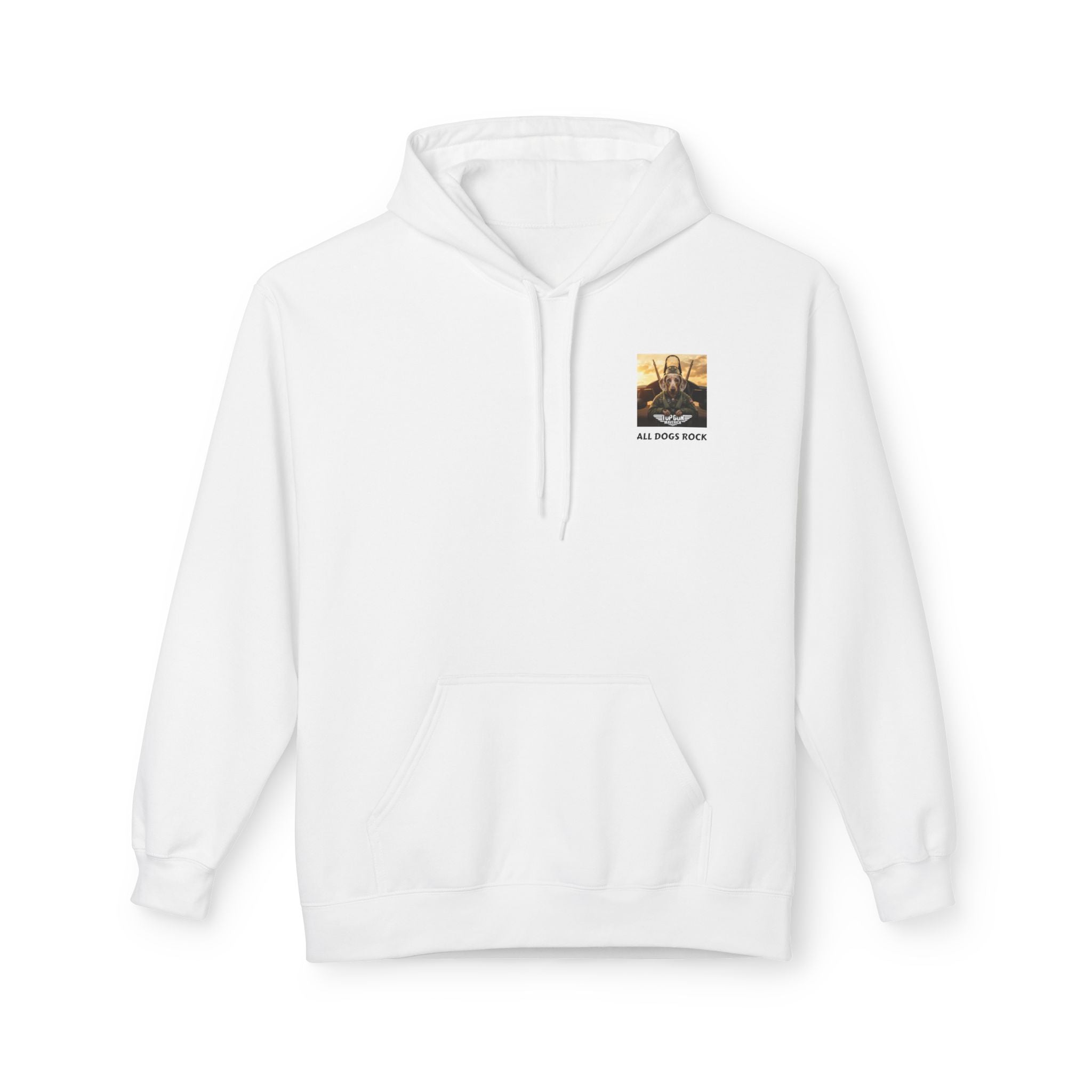 Top Gun Maverick 'Lieutenant Romeo' Hoodie - Dog Movie Poster Pullover