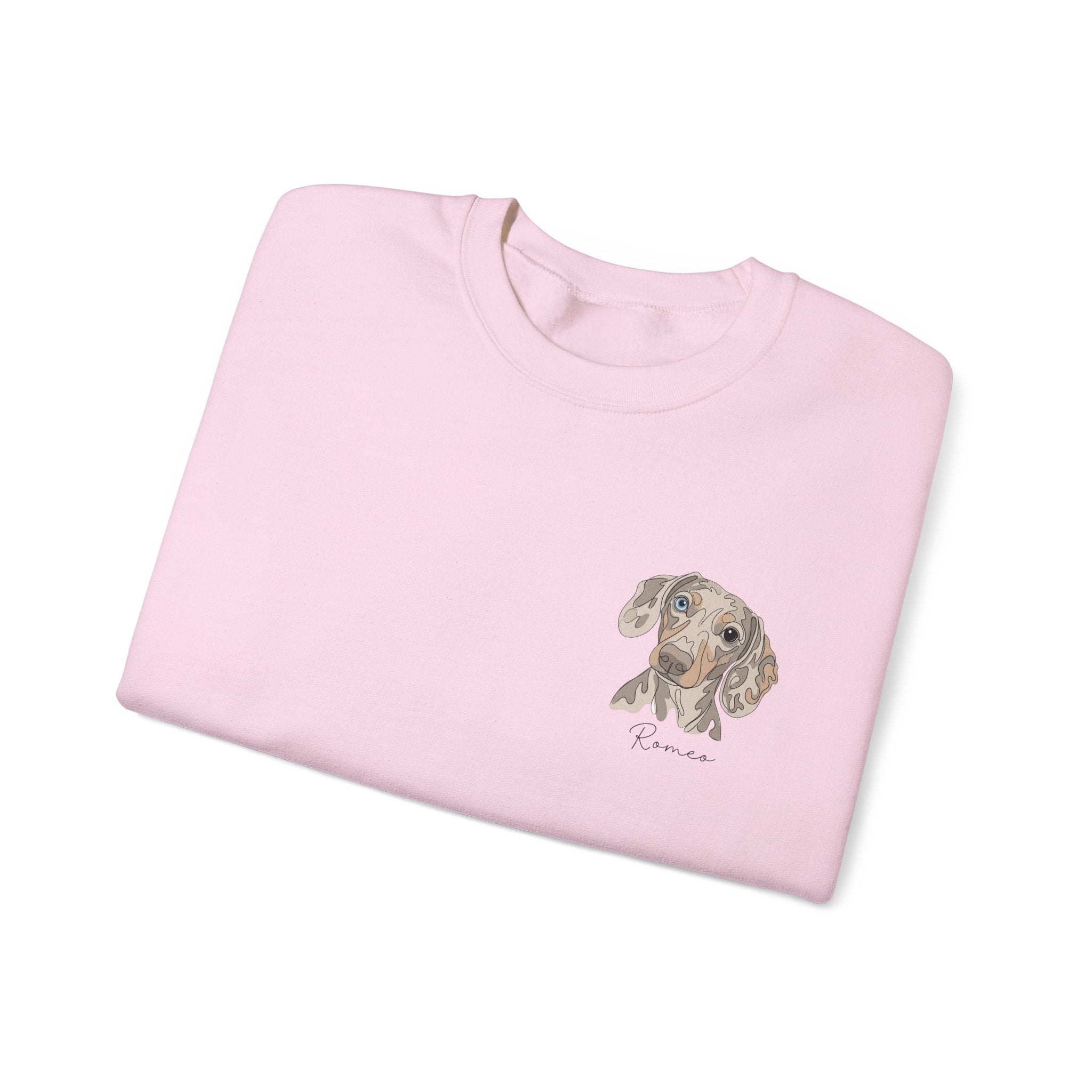 Dachshund Portrait Crewneck Sweatshirt