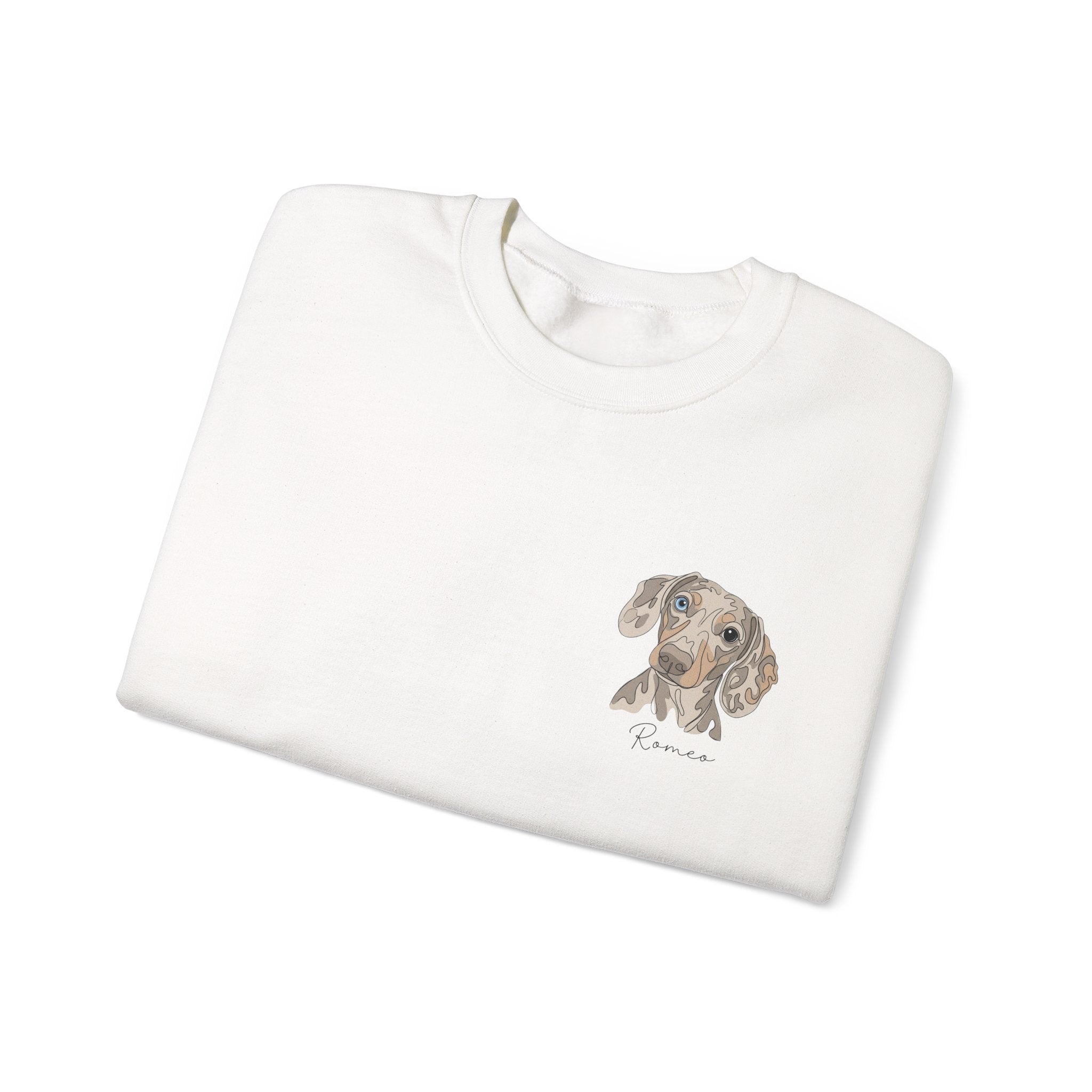 Dachshund Portrait Crewneck Sweatshirt