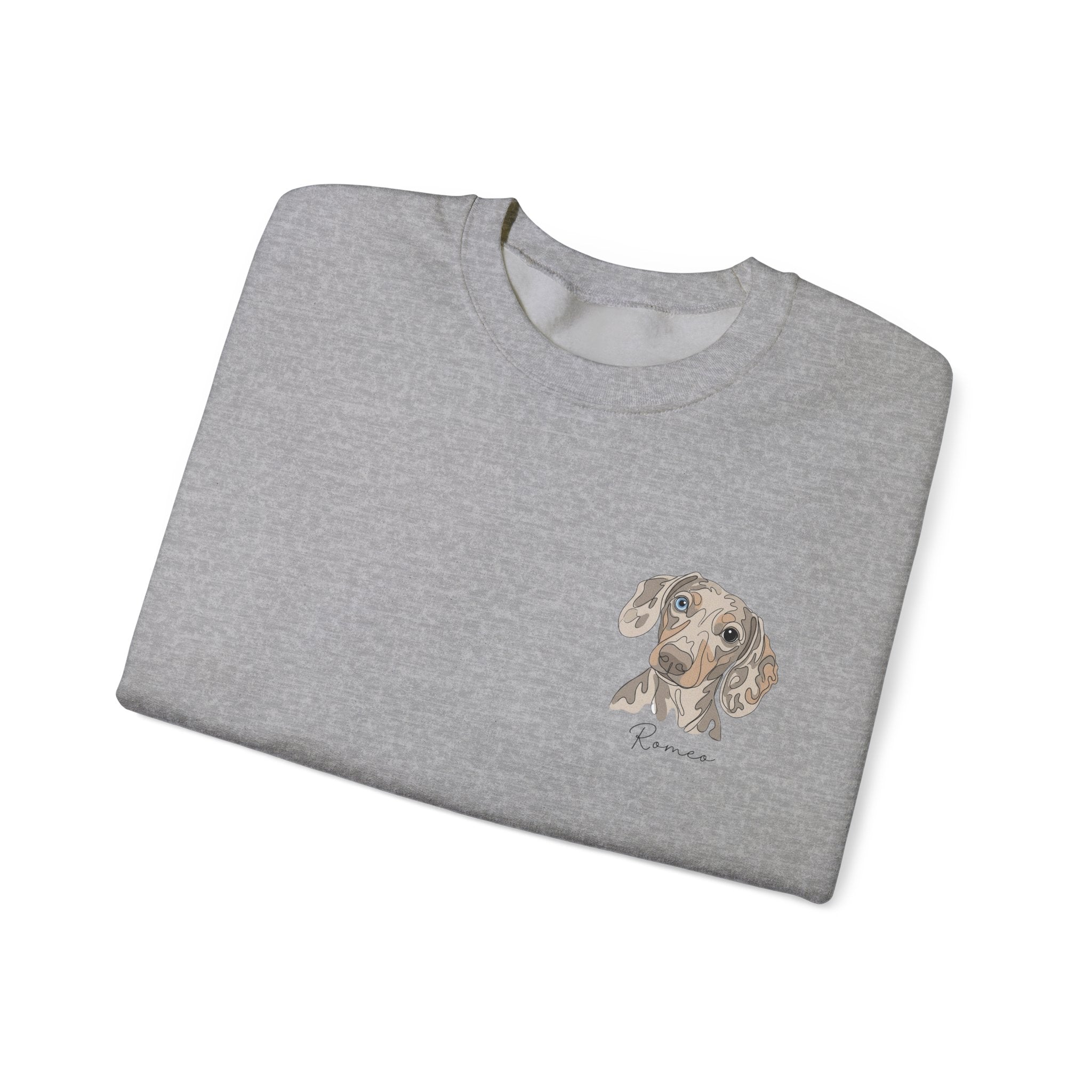 Dachshund Portrait Crewneck Sweatshirt