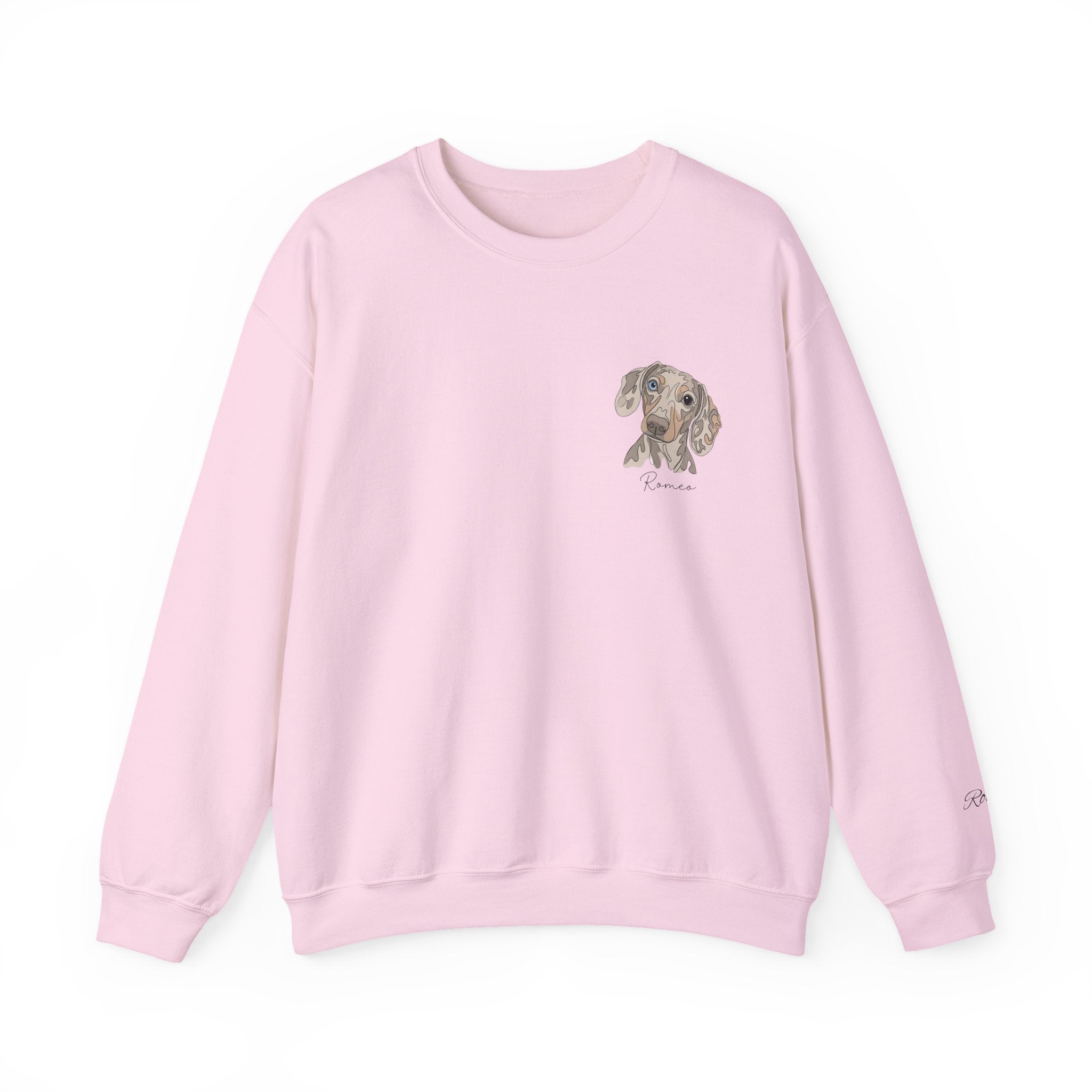 Dachshund Portrait Crewneck Sweatshirt