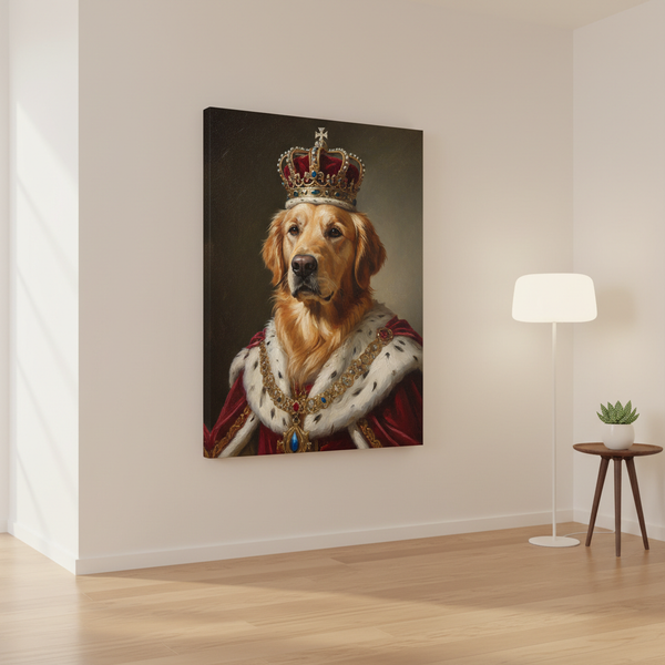 Custom Pet Portrait Canvas