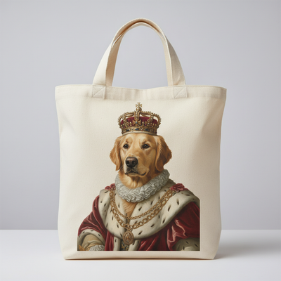 Custom Pet Portrait Tote Bag
